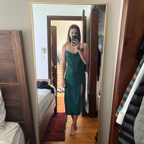 RESA Women’s Madison Slip Dress in Seabrook Green size Small NWT - Picture 6 of 9